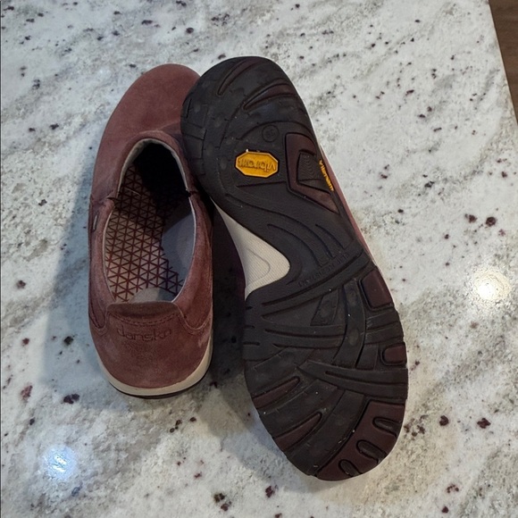 Dansko Suede Slip-On Slippers - Dusty Rose - Picture 5 of 5